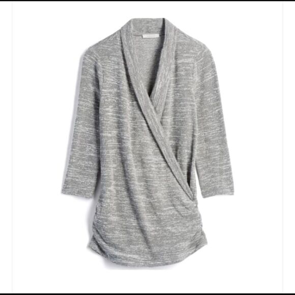 41 Hawthorn Ruche Side Knit Top - Picture 1 of 4